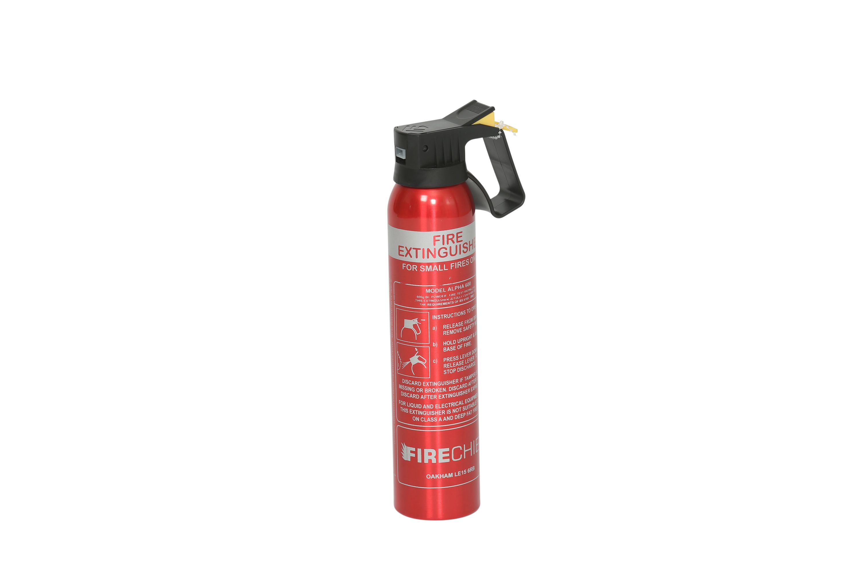 Firechief Dry powder Fire extinguisher 0.6kg | DIY at B&Q