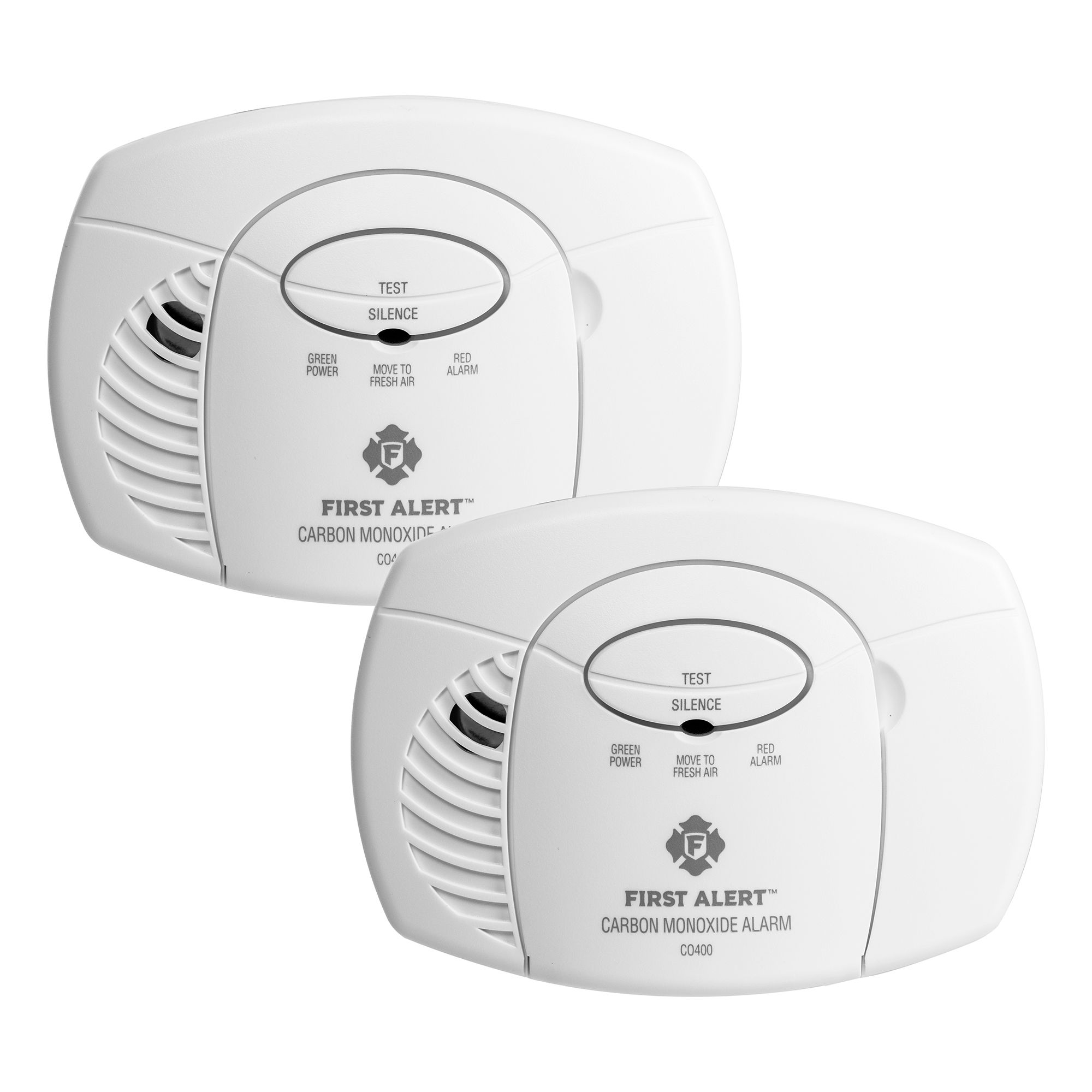 First Alert 2117529 Carbon Monoxide Alarm Pack Of 2 Diy At B Q