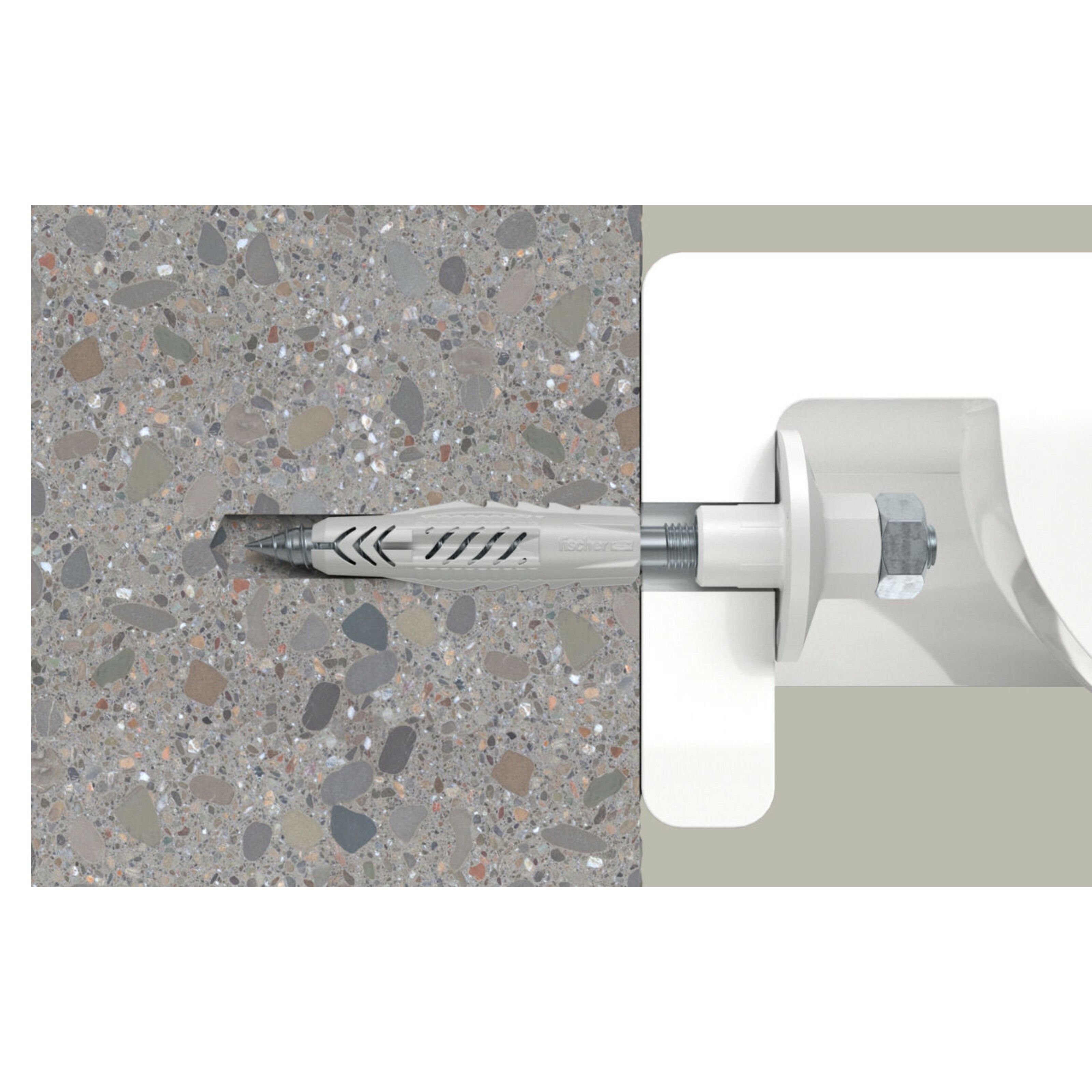 Fischer 8 piece Basin fixing kit
