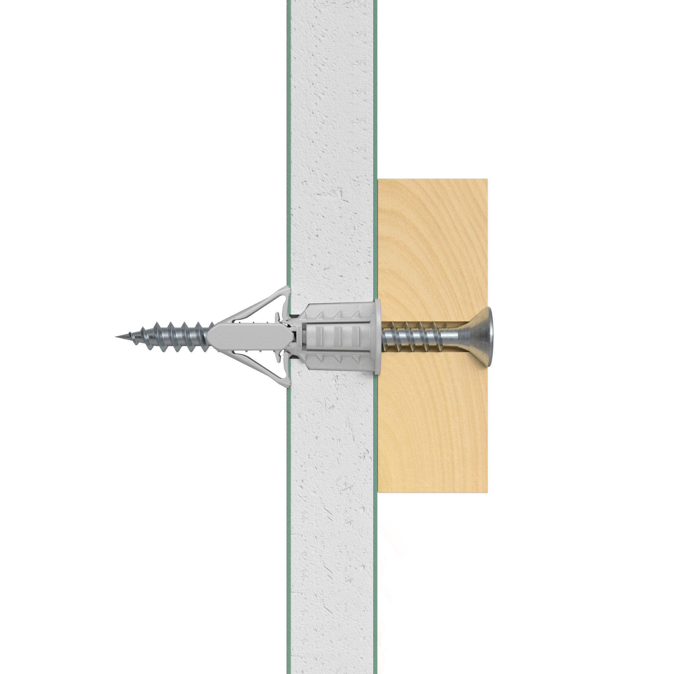 Fischer Cavity plug (Dia)10mm (L)35mm, Pack of 10