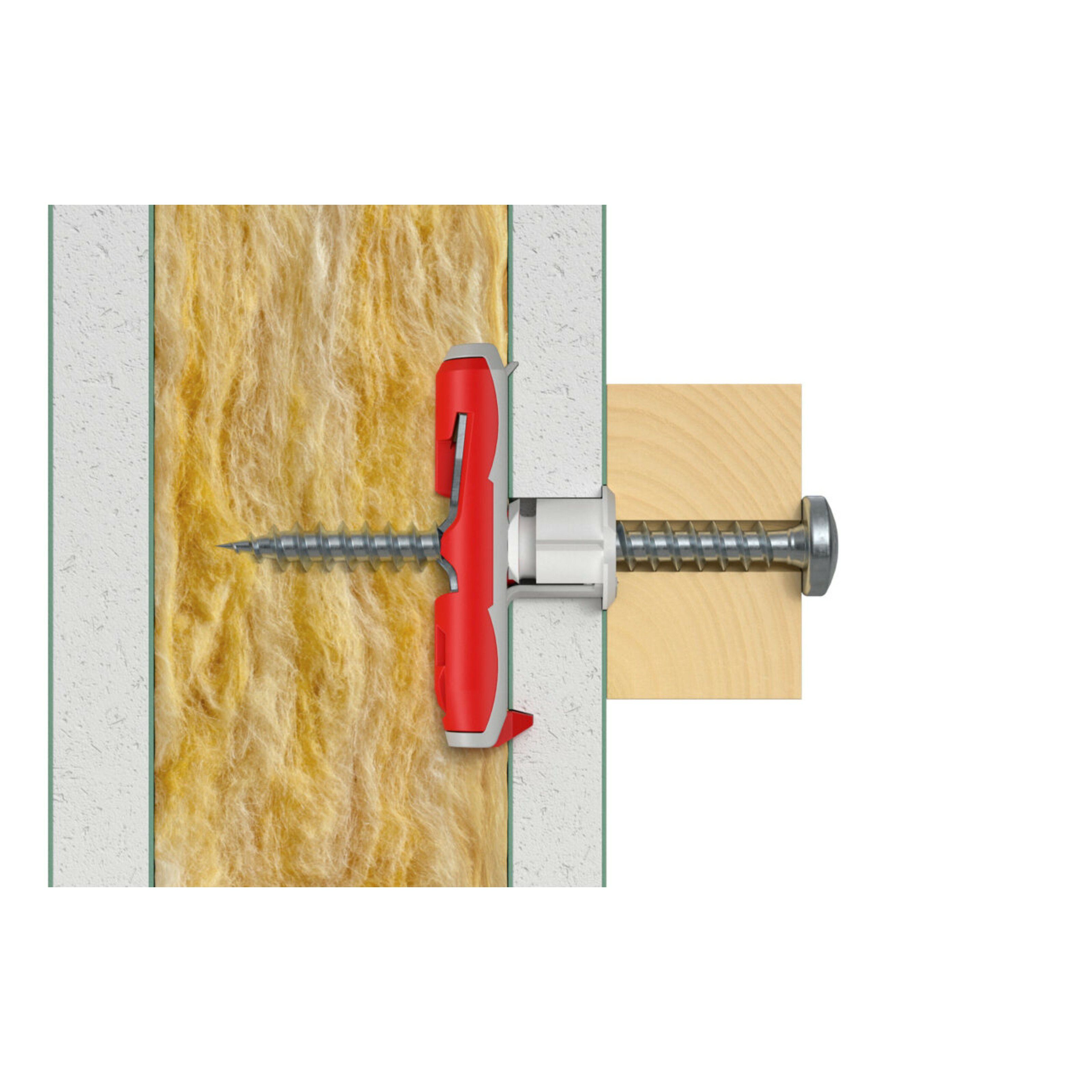 Fischer DuoTec Plasterboard fixing (Dia)10mm (L)65mm, Pack of 2