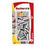 Fischer Grey Nylon Wall plug (L)25mm (Dia)5mm, Pack of 50