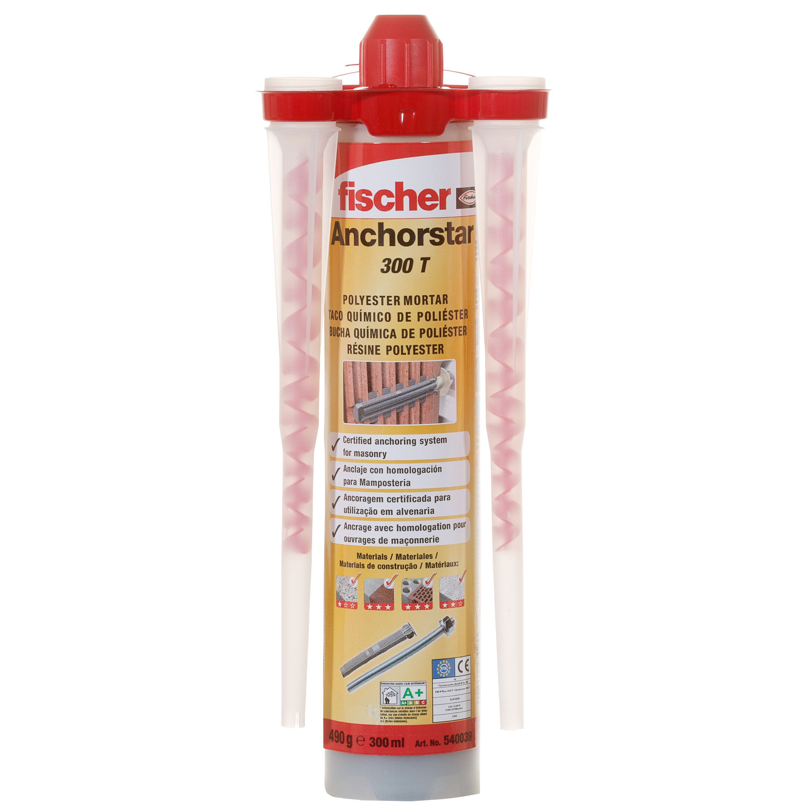 Fischer Polyester Resin, 300ml