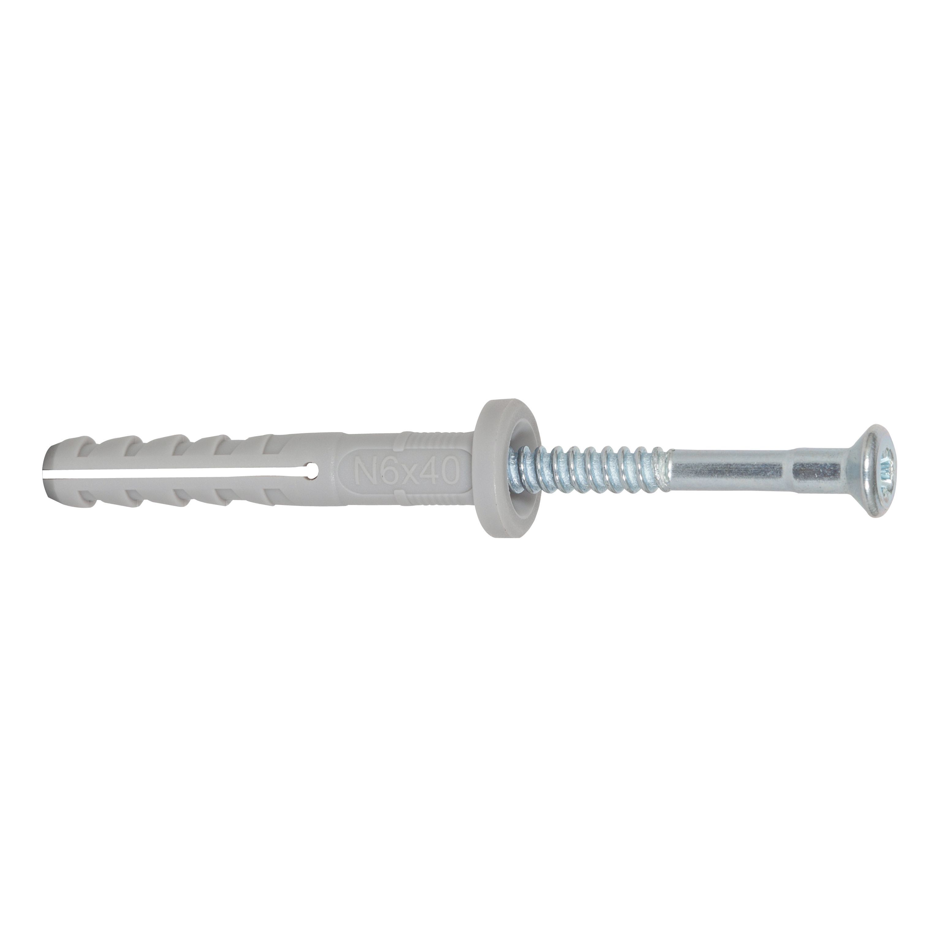 Fischer PZ Hammer fixing (Dia)8mm (L)80mm, Pack of 50