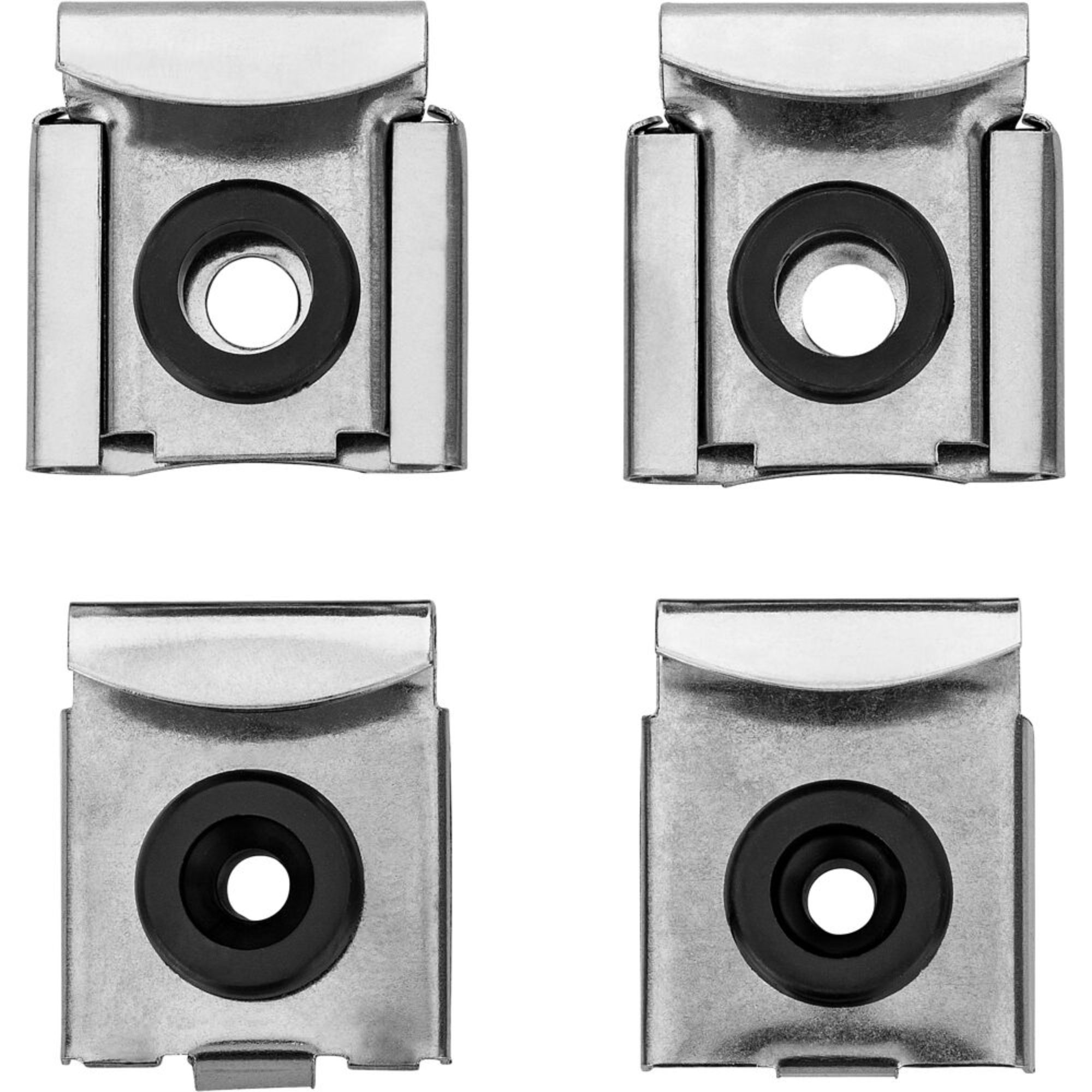 Fischer PZ Raised-countersunk Zinc-plated Grey Mirror screw (Dia)4mm (L)30mm, Pack of 4