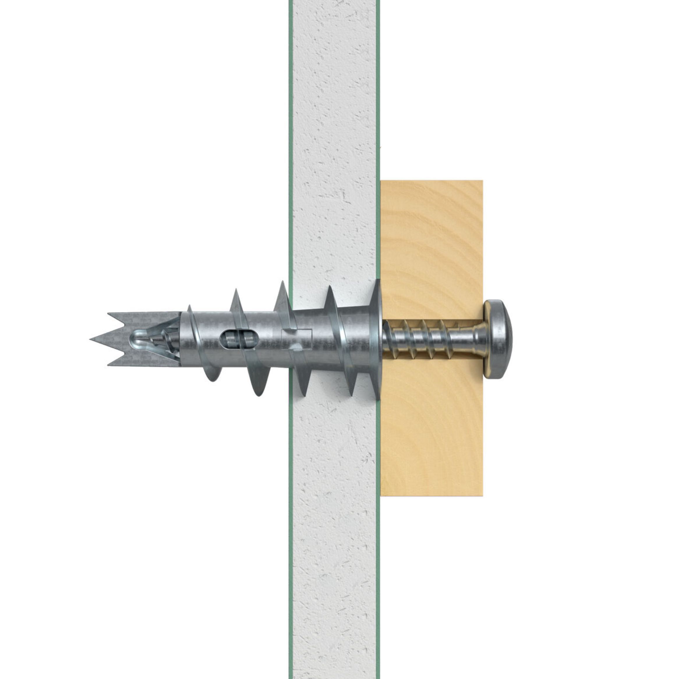 Fischer Self drill Plasterboard fixing (Dia)5mm (L)31mm, Pack of 6