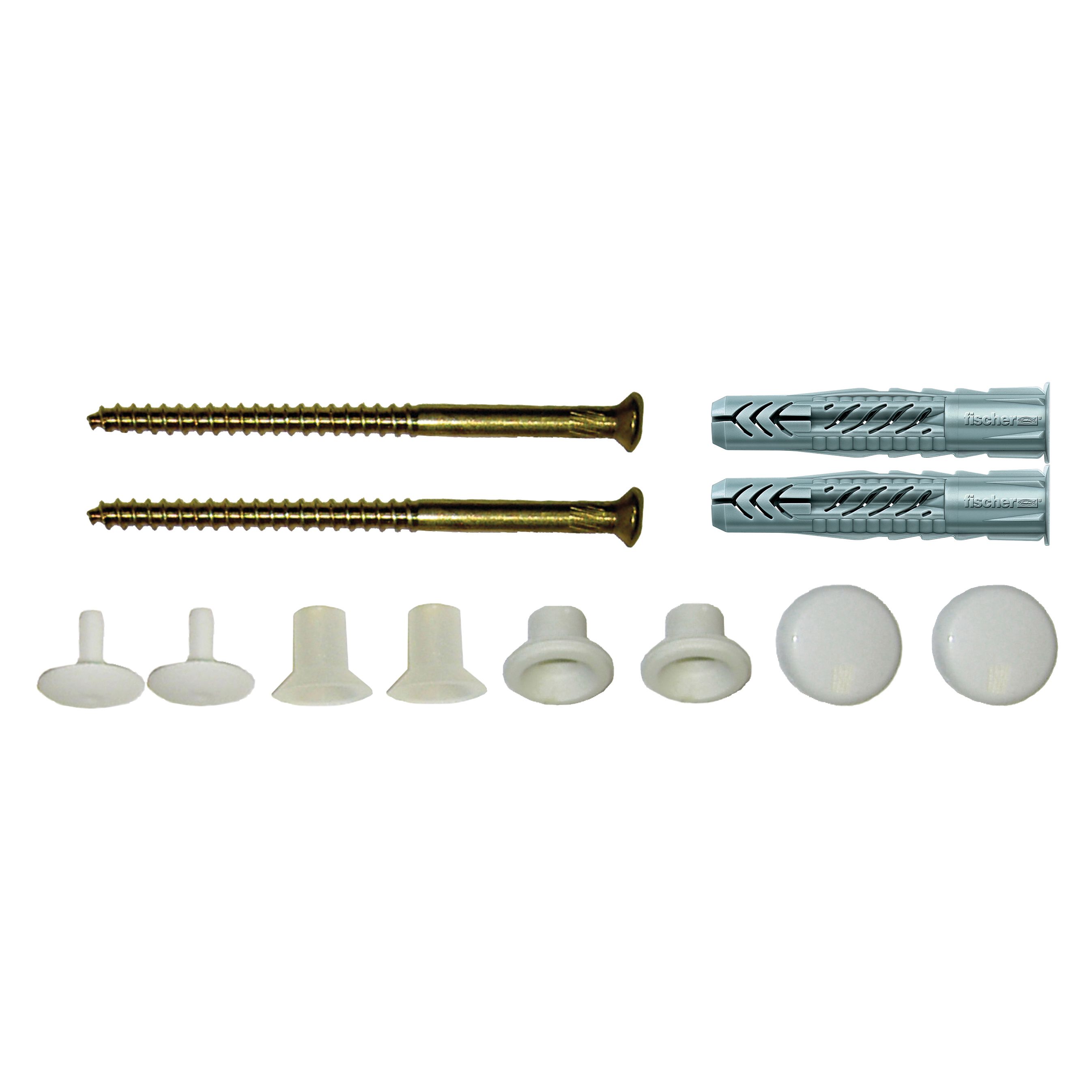Fischer Toilet Fixing cap kit (L)70mm