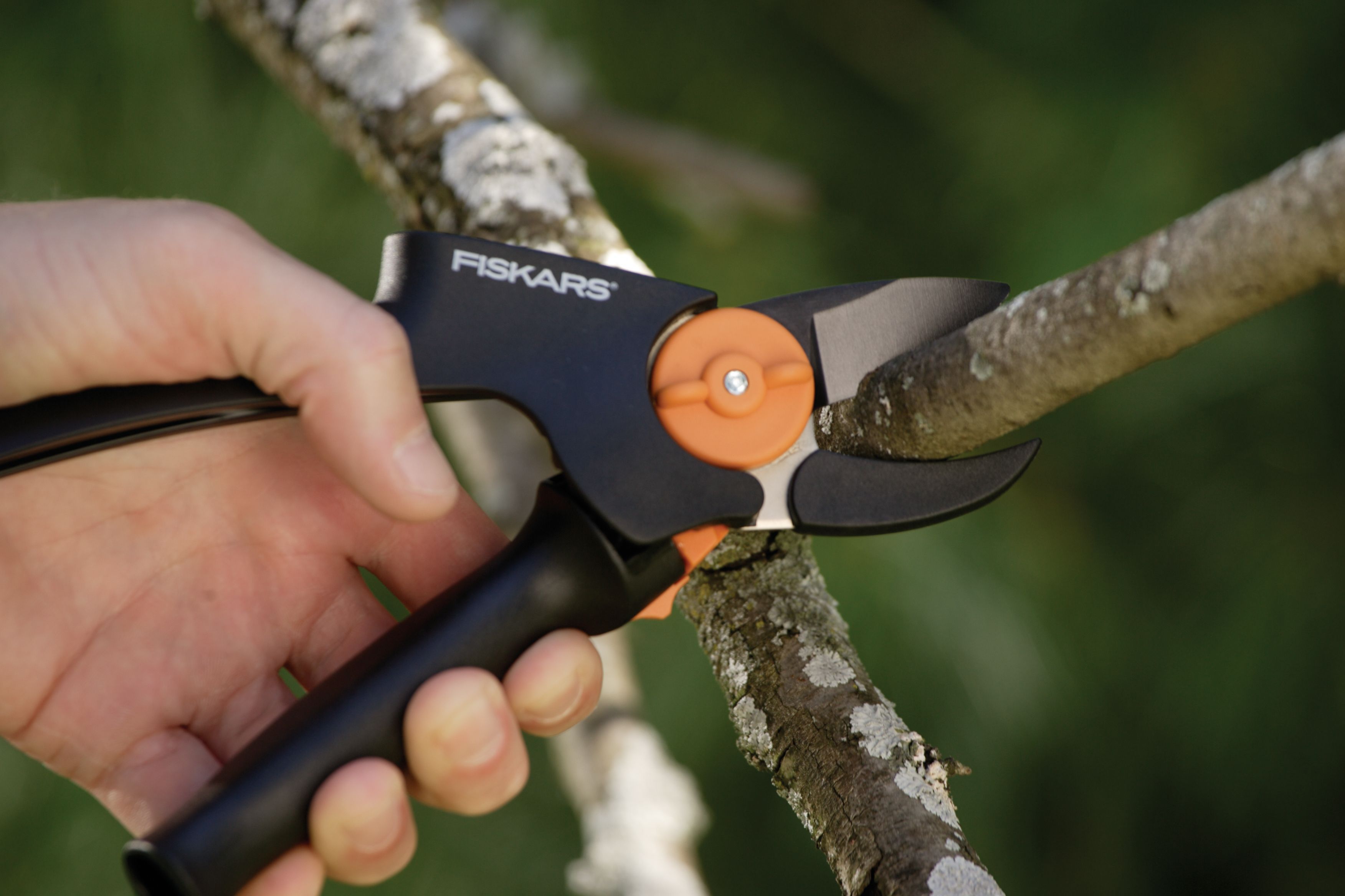 Fiskars Geared Anvil Secateurs