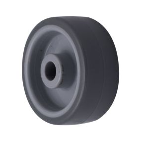 Fixed Thermoplastic rubber (TPR) Wheel, (Dia)50.2mm