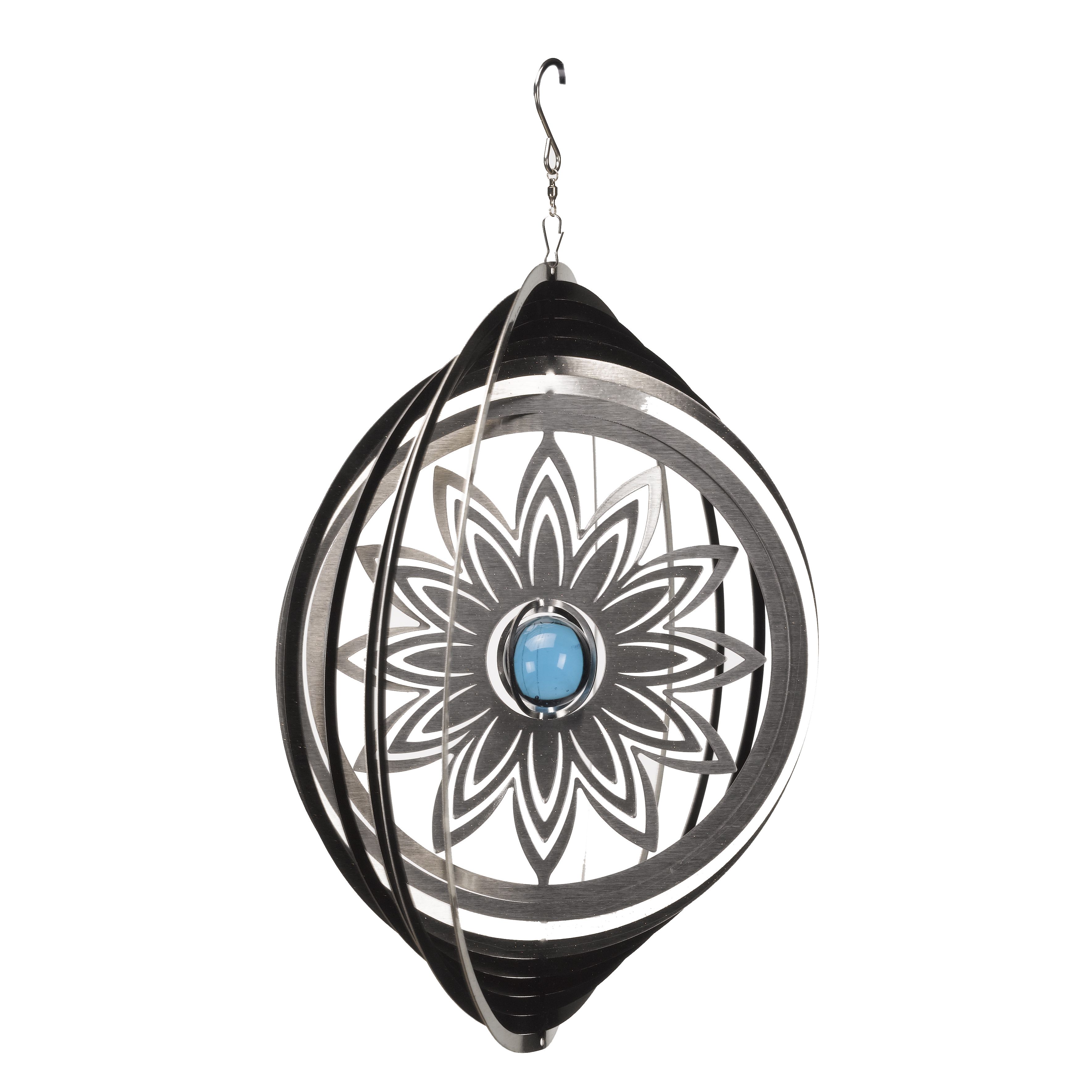 Flamboya Floral orb Wind spinner 30cm DIY at B&Q