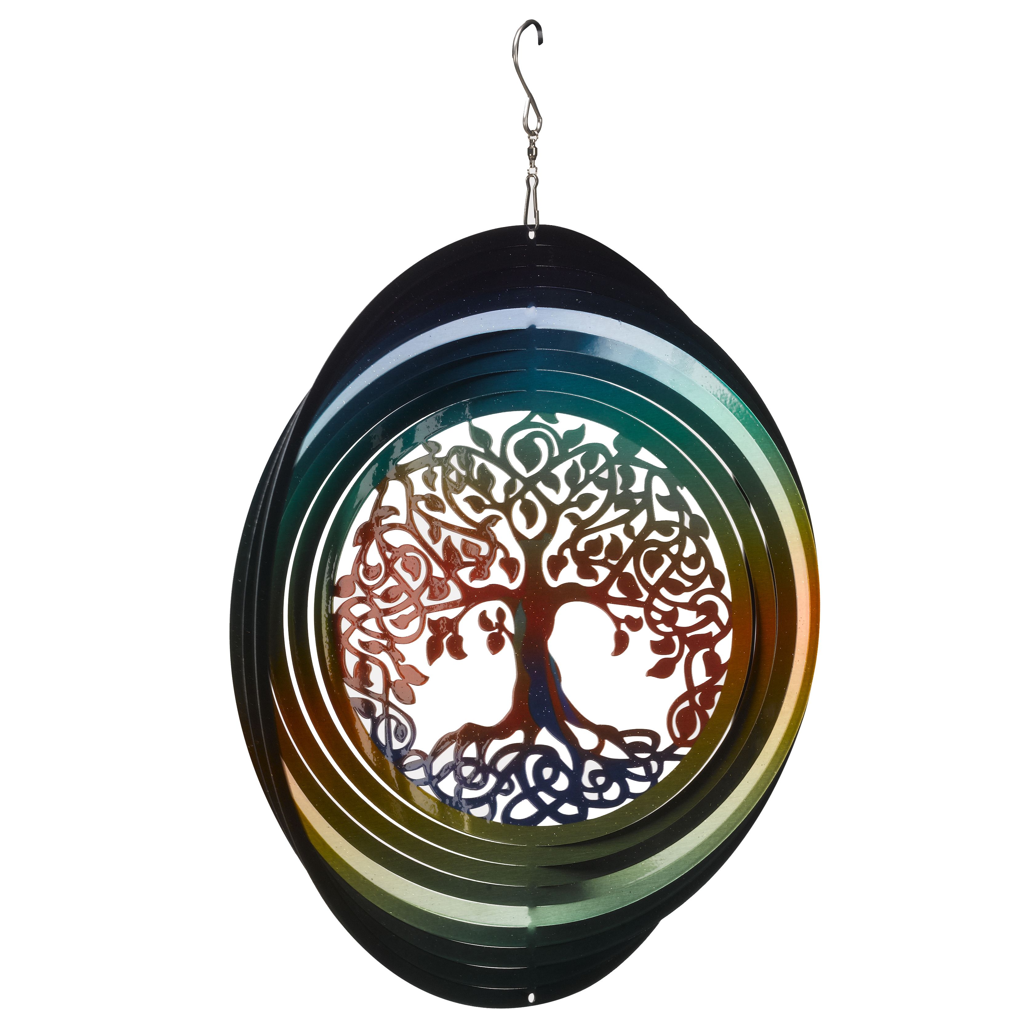 Flamboya Tree Wind spinner 30cm