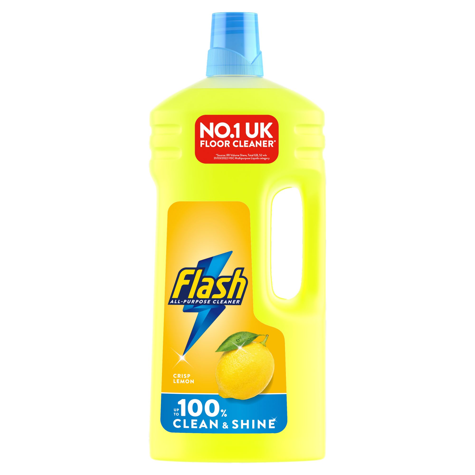 Flash All-Purpose Concentrated Crisp Lemon Floor Cleaner, 1.5L