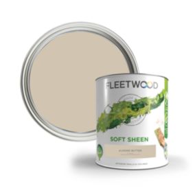 Fleetwood Almond Butter Soft sheen Emulsion paint, 5L