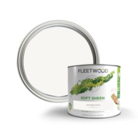 Fleetwood Designer White Soft sheen Emulsion paint, 2.5L