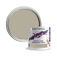 Fleetwood Easyclean Matt Baked Biscotti Emulsion paint, 2.5L