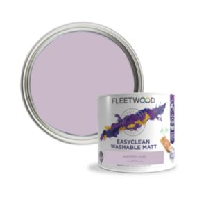 Fleetwood Easyclean Matt Inspired Lilac Matt Emulsion paint, 2.5L