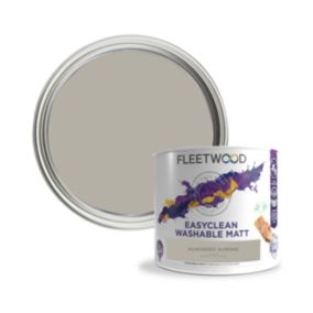 Fleetwood Easyclean Matt Powdered Almond Emulsion paint, 2.5L