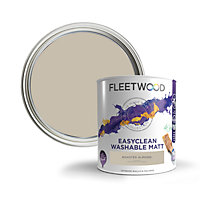 Fleetwood Easyclean Matt Roasted Almond Emulsion paint, 5L