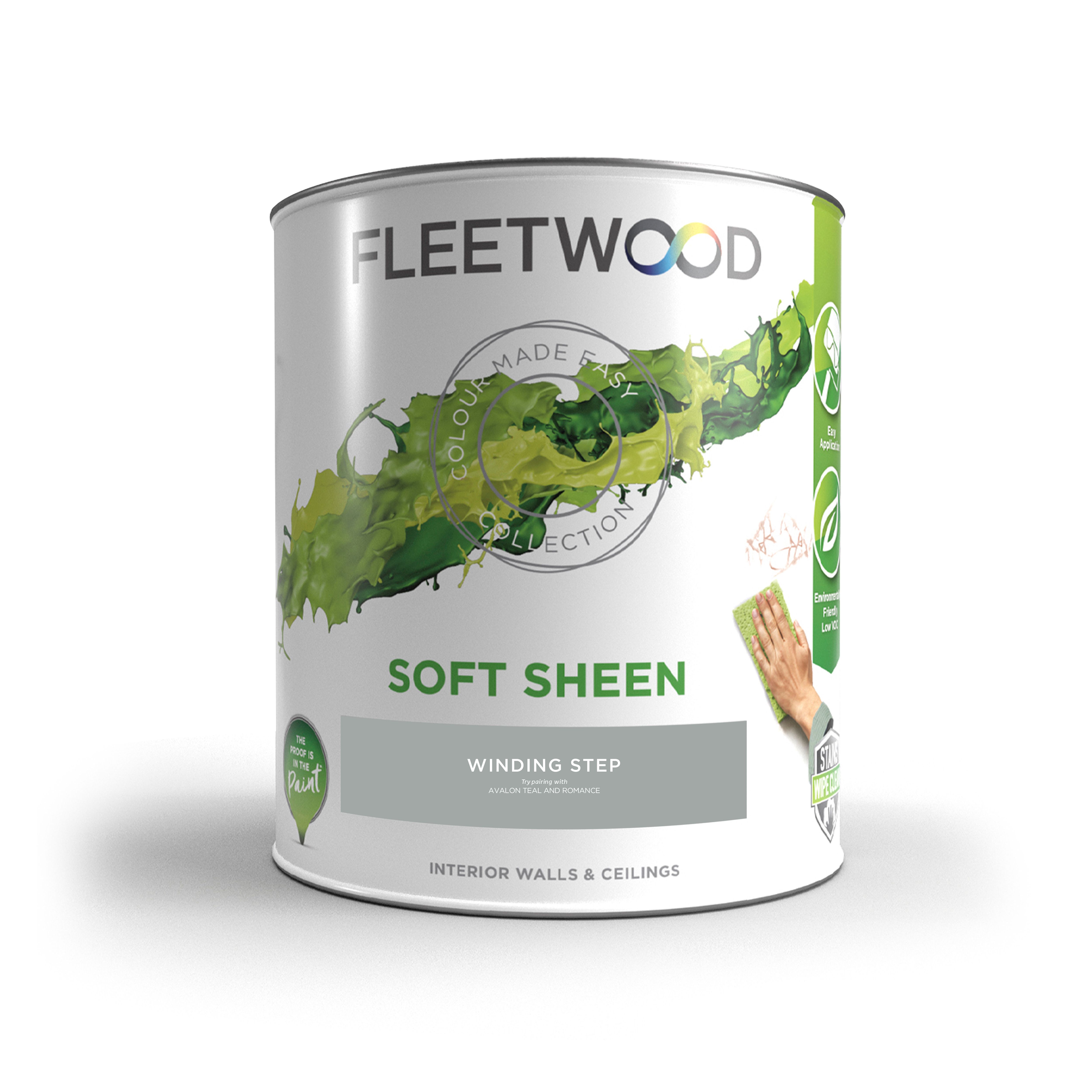 Fleetwood Easyclean Winding Step Matt Emulsion paint, 5L