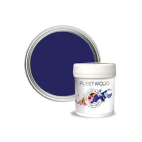 Fleetwood Football Fan Blue Vinyl matt Emulsion paint, 75ml