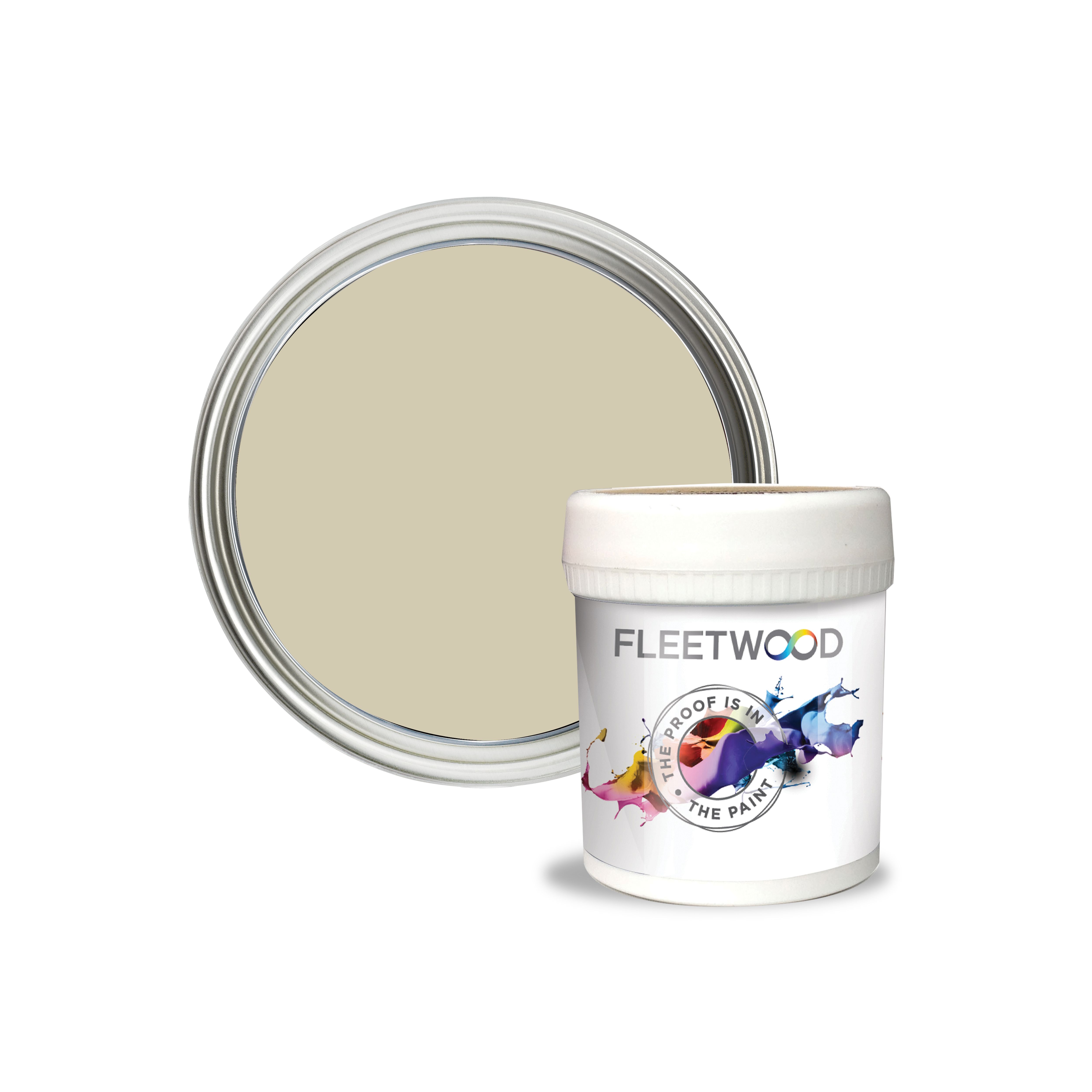Fleetwood Light Hessian Soft sheen Emulsion paint, 75ml