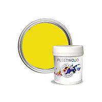 Fleetwood Sonic Yellow Vinyl matt Emulsion paint, 75ml