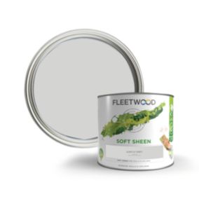 Fleetwood Subtle Grey Soft sheen Emulsion paint, 2.5L