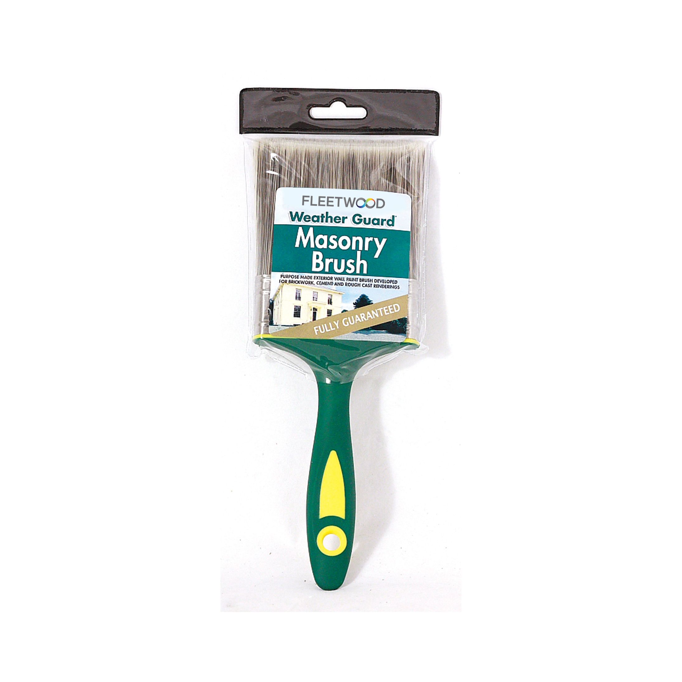 Fleetwood Weatherguard 4" Pointed tip Overmould Paint brush