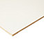 Flexible White MDF Fibreboard (L)1.22m (W)607mm (T)6mm