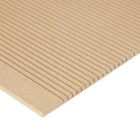 Flexible White MDF Fibreboard (L)1220mm (W)607mm (T)6mm