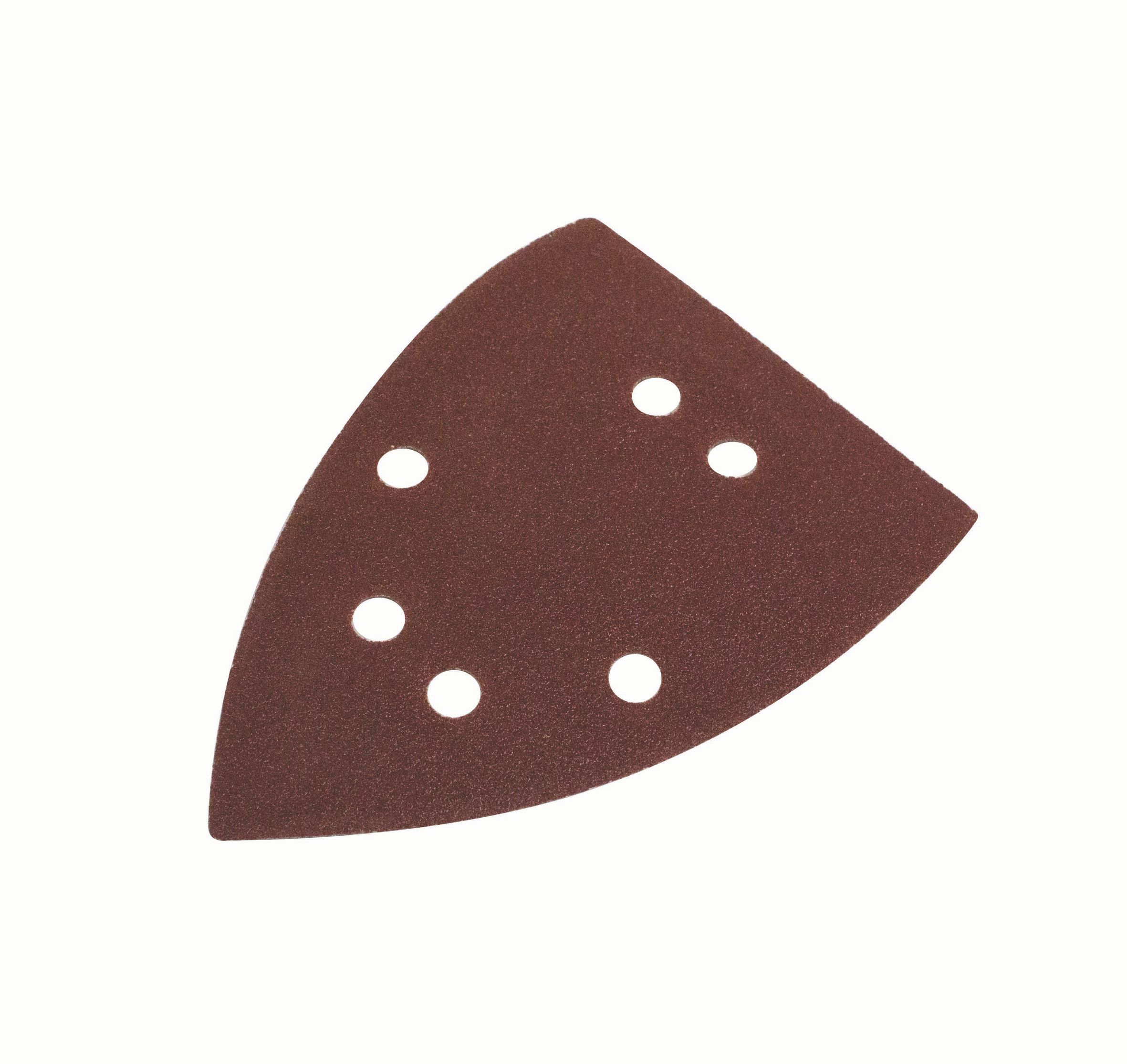 Flexovit 80 grit Corner sanding triangle set (L)145mm (W)150mm, Pack of 6