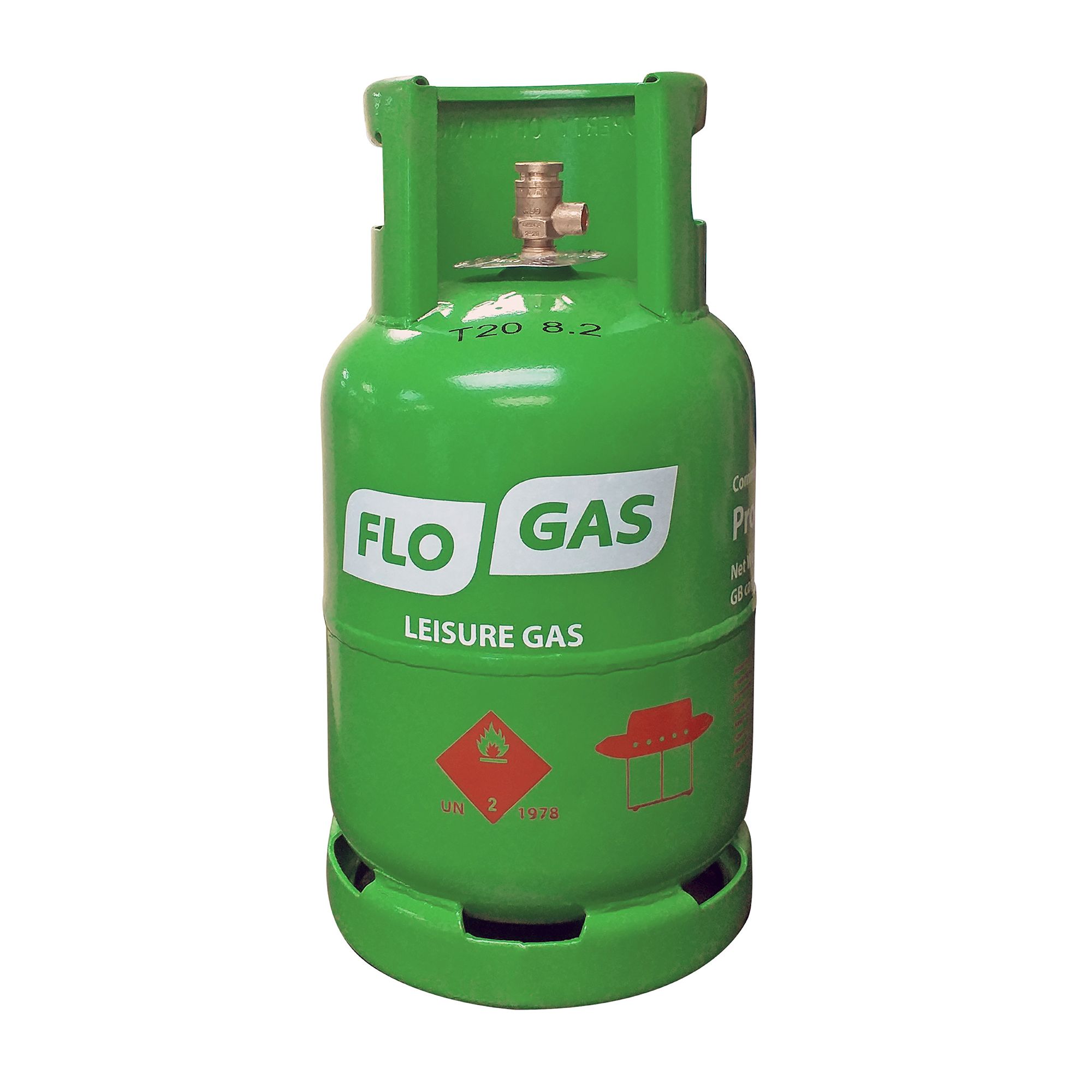Flogas Leisure Propane 6kg Gas cylinder refill