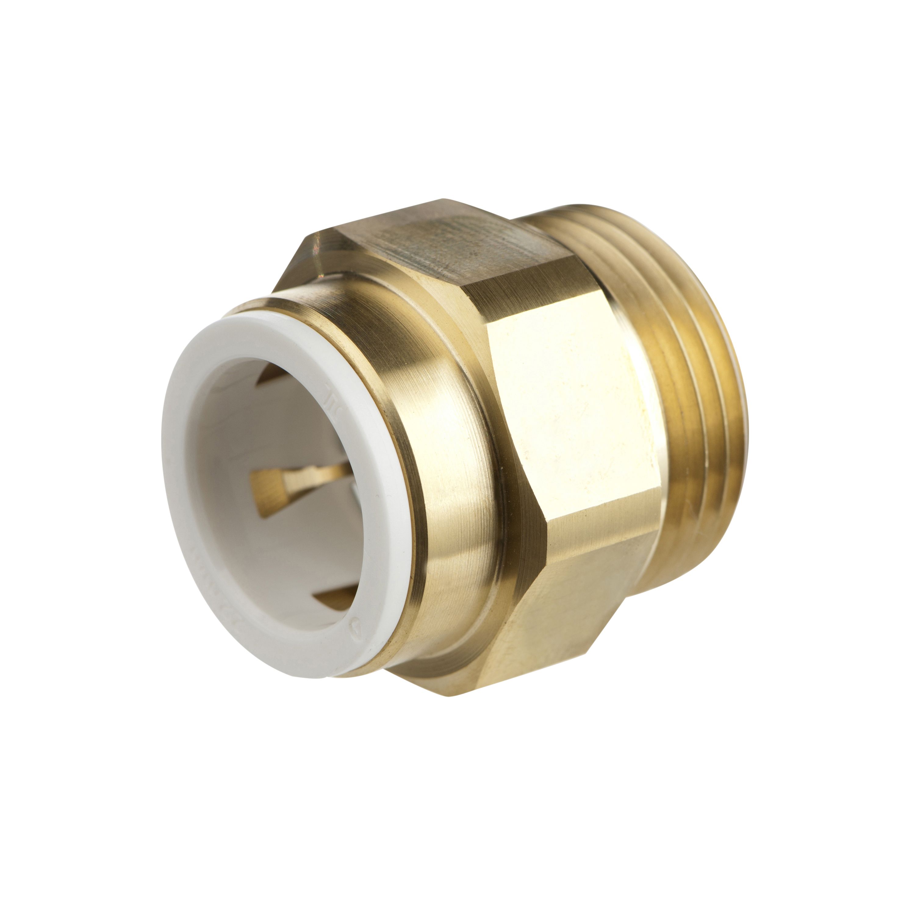 Flomasta BSP Male Reducing Pipe fitting adaptor (Dia)22mm x 1" DIY at B&Q