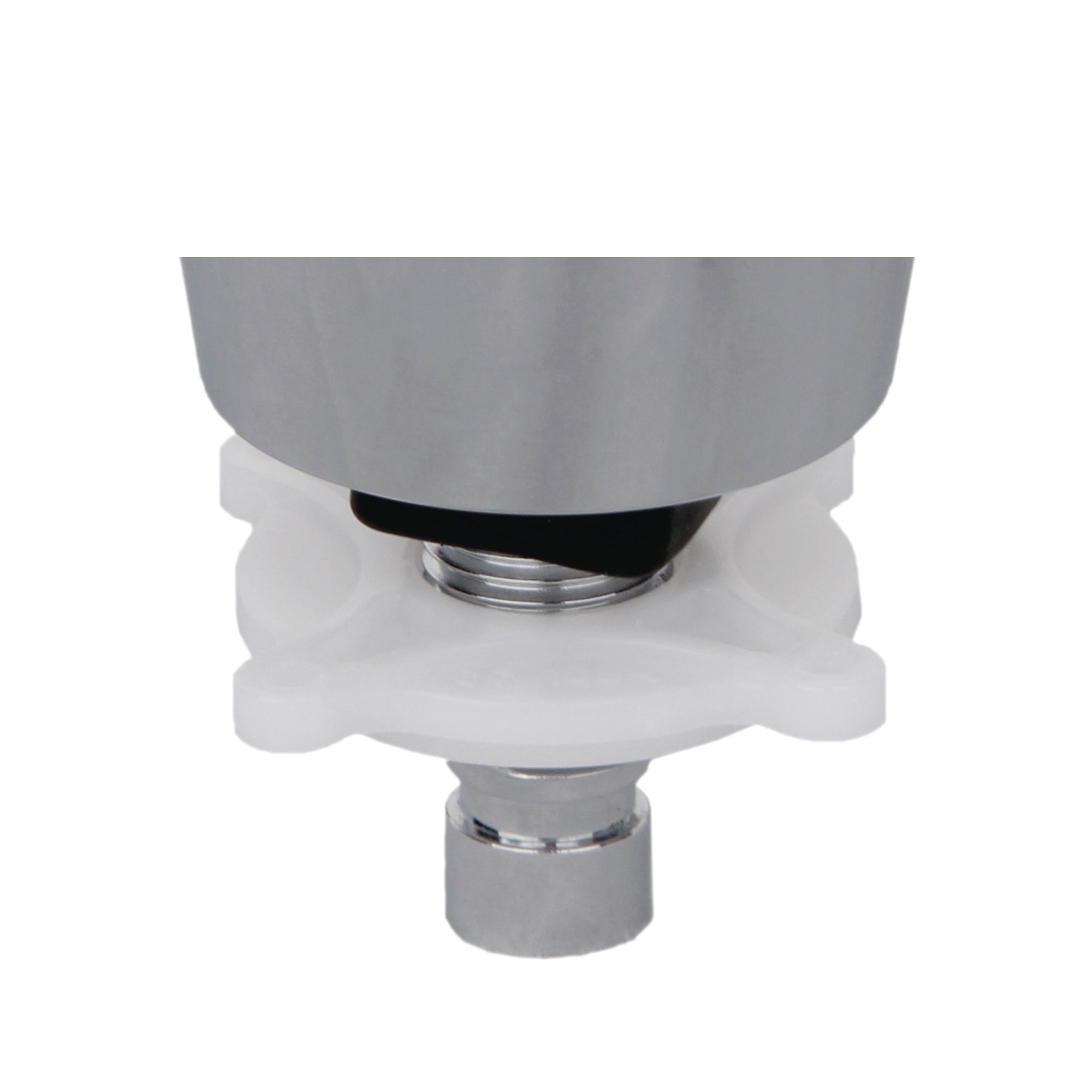 Flomasta Button for Dual Flush Valve Chromed finish Chrome effect Plastic Dual Flush button