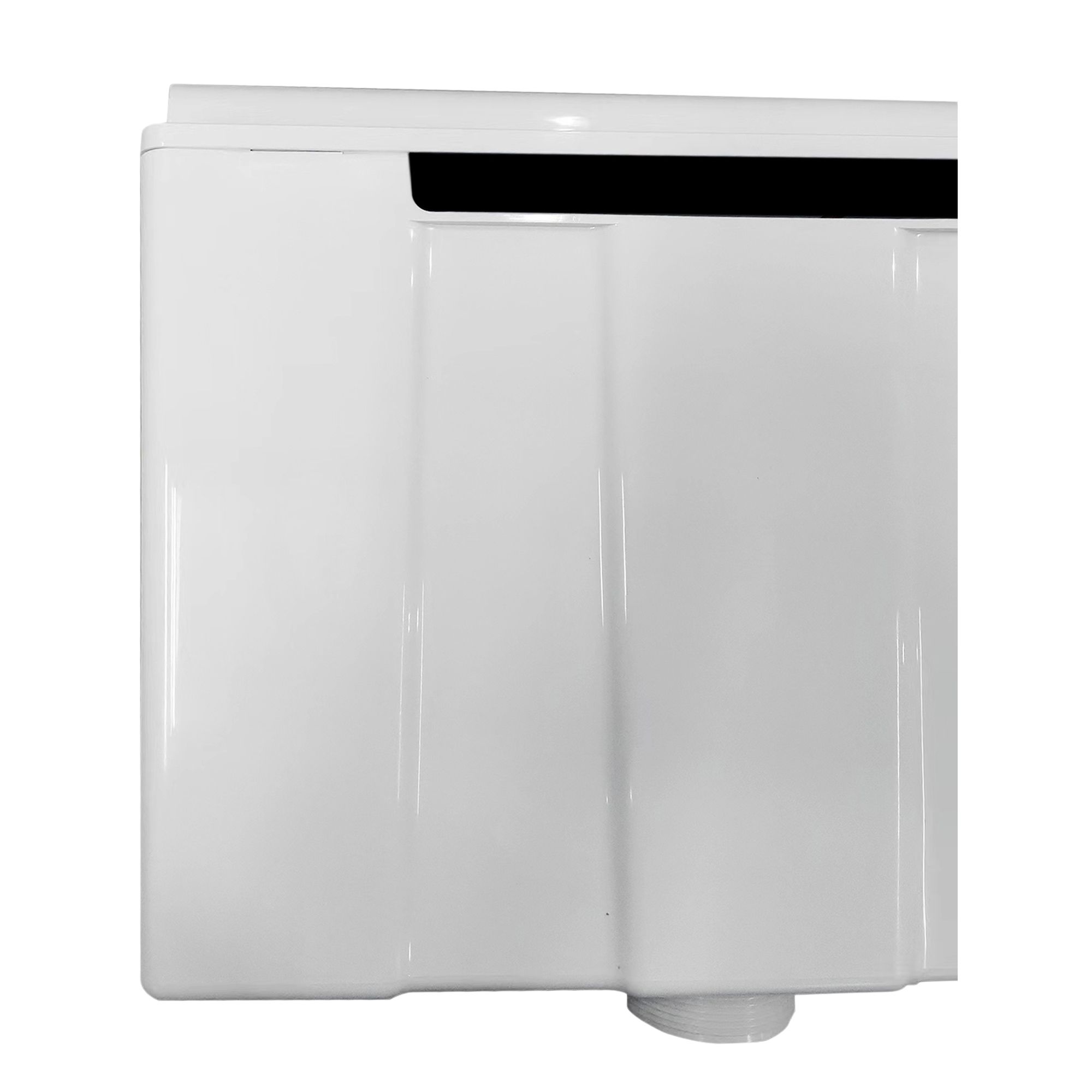 Flomasta Concealed Cistern White Concealed Bottom inlet Water-saving Cistern (H)30cm (W)14.3cm (D)14.3cm