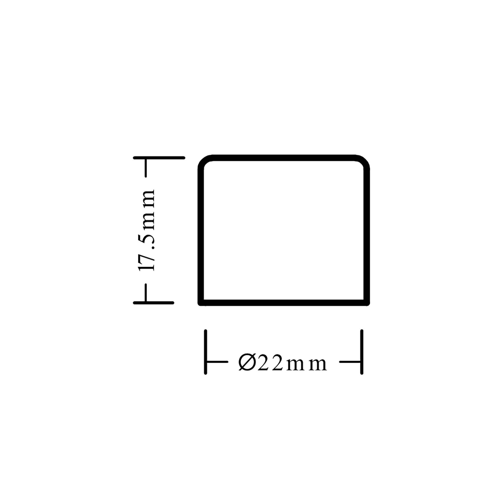 Flomasta Copper End feed Stop end (Dia)22mm, Pack of 20