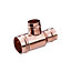 Flomasta Copper Solder ring Reducing Tee (Dia) 22mm x 15mm x 15mm