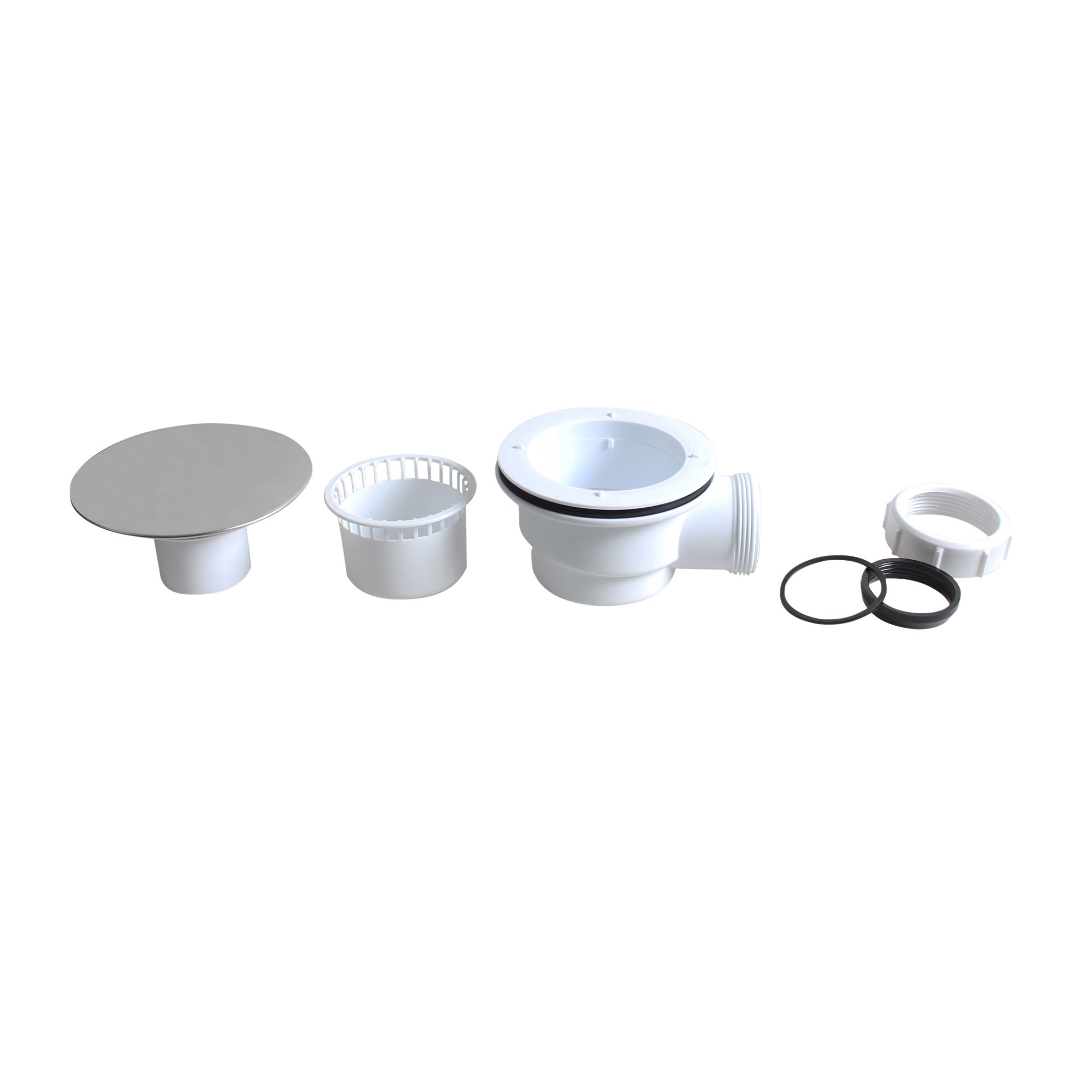 Flomasta Dome Shower Trap (Dia)147mm