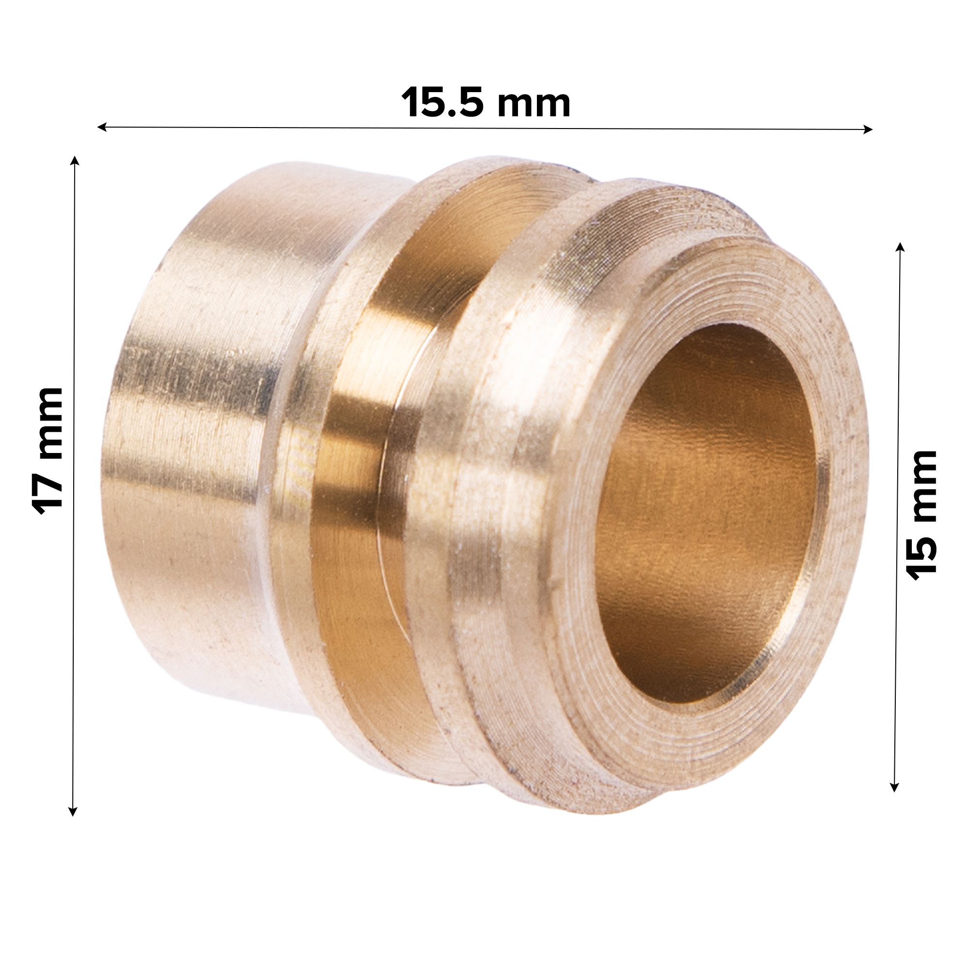Flomasta EPH_WSP19_0357 Compression Straight Reducer (Dia)15mm x 8mm