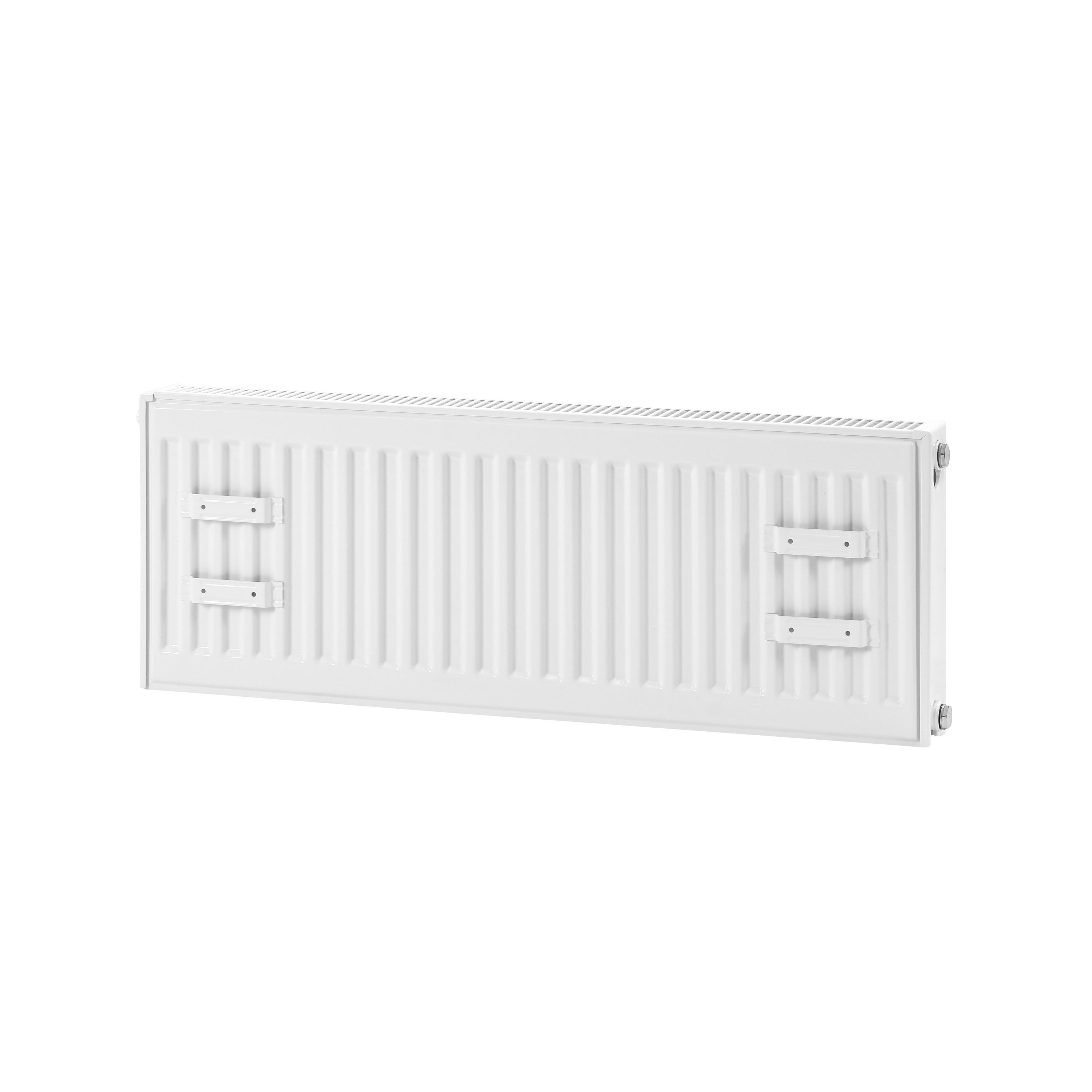 Flomasta Flat White Type 21 Double Panel Radiator, (W)800mm x (H)300mm