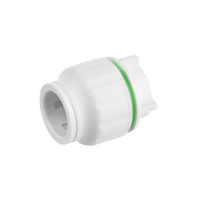 Flomasta PE-X Push-fit Stop end (Dia)39mm, Pack of 2
