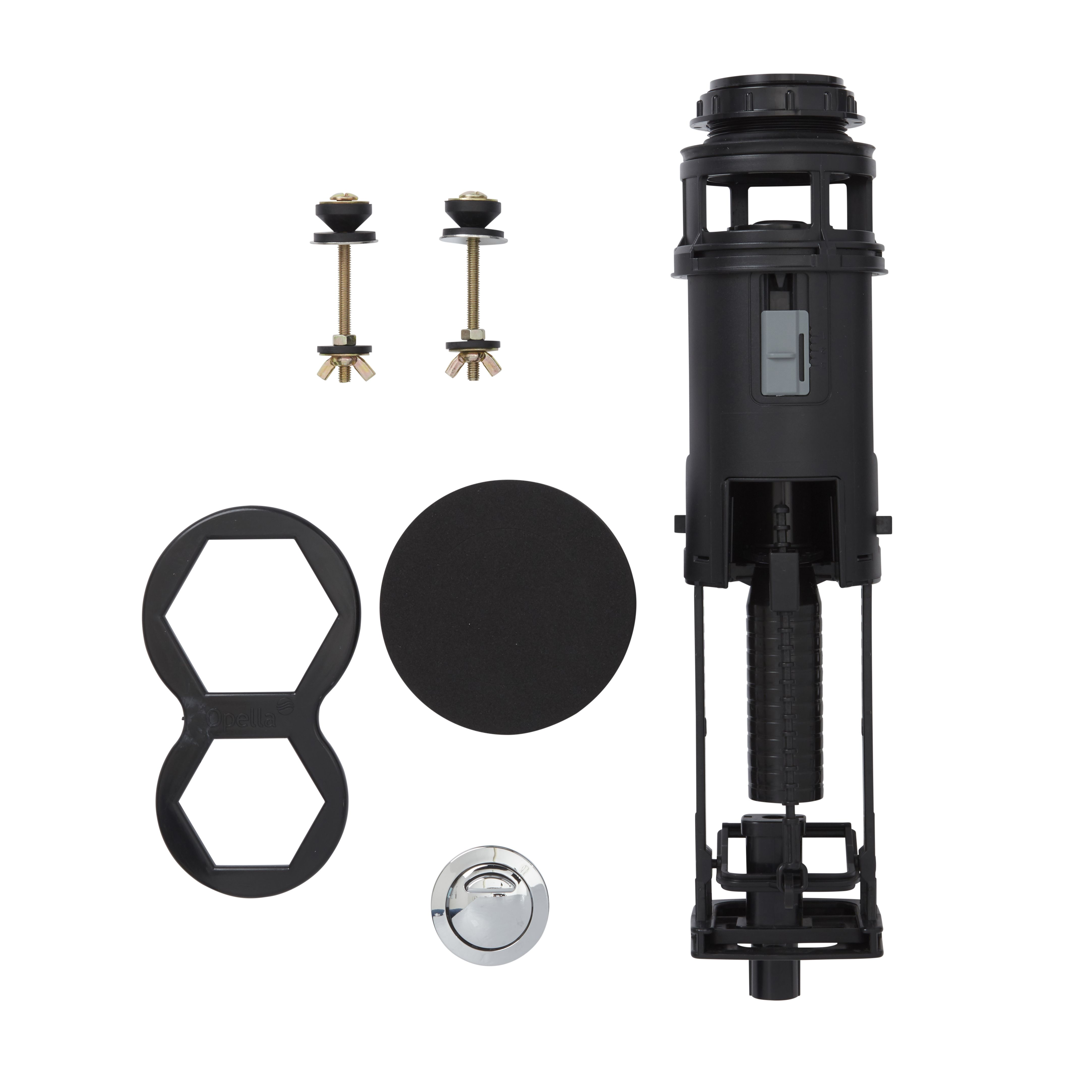 Flomasta Plastic & silicone Flush valve pack DIY at B&Q