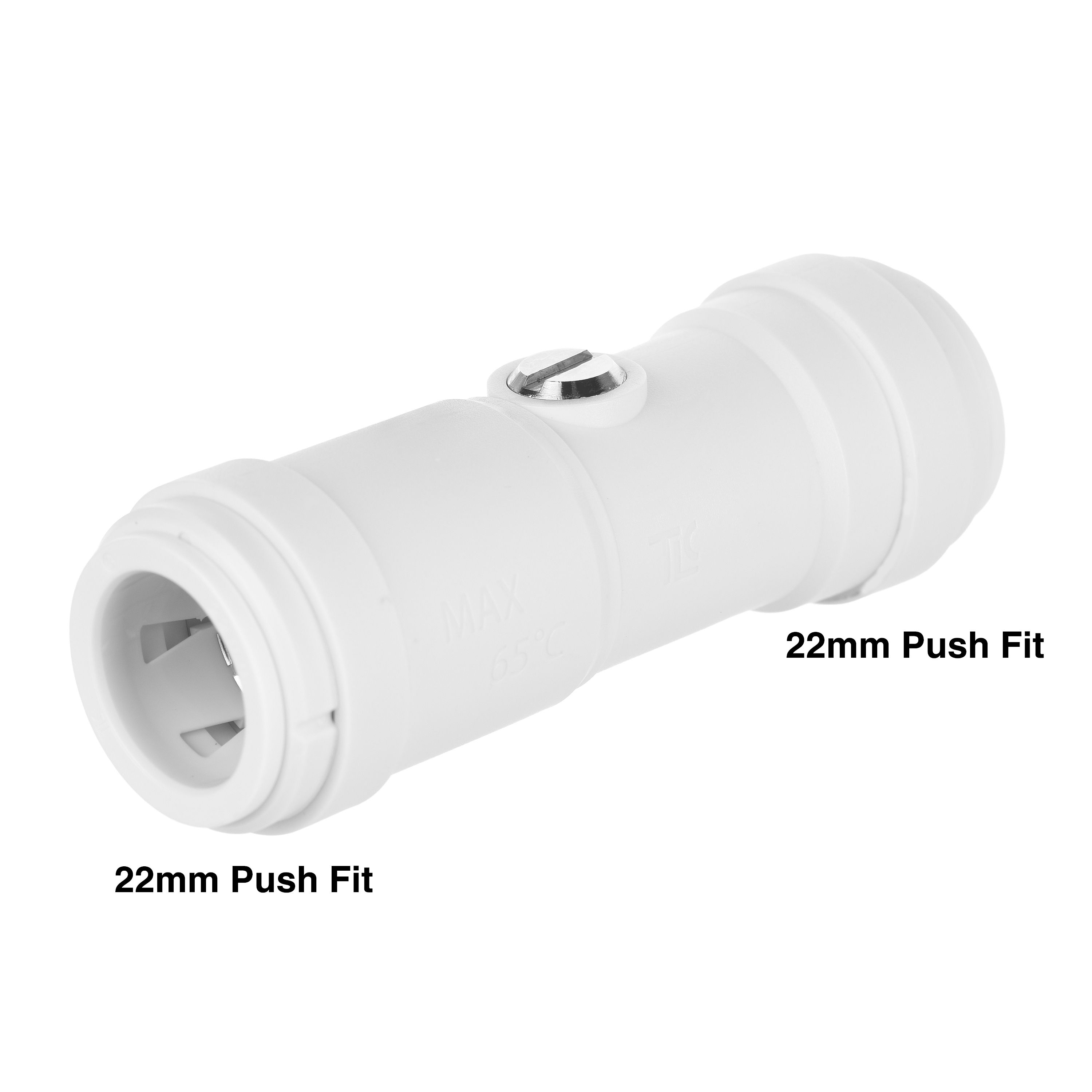 Flomasta Push-fit Isolating Valve SV44M (Dia)36mm