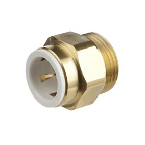Flomasta Reducing Pipe fitting adaptor (Dia)40mm, (L)38mm x 22mm 25.4mm