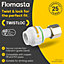 Flomasta Reducing Pipe fitting adaptor x ¾"