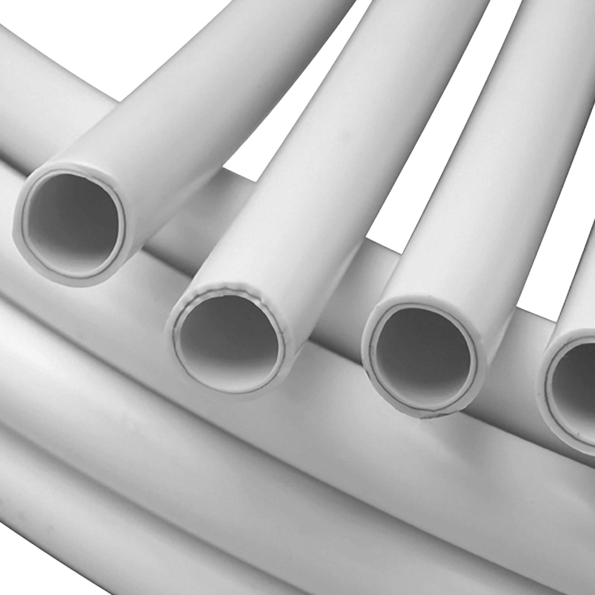 Flomasta White Cross-linked polyethylene (PE-X) Push-fit Barrier pipe (L)25m (Dia)22mm