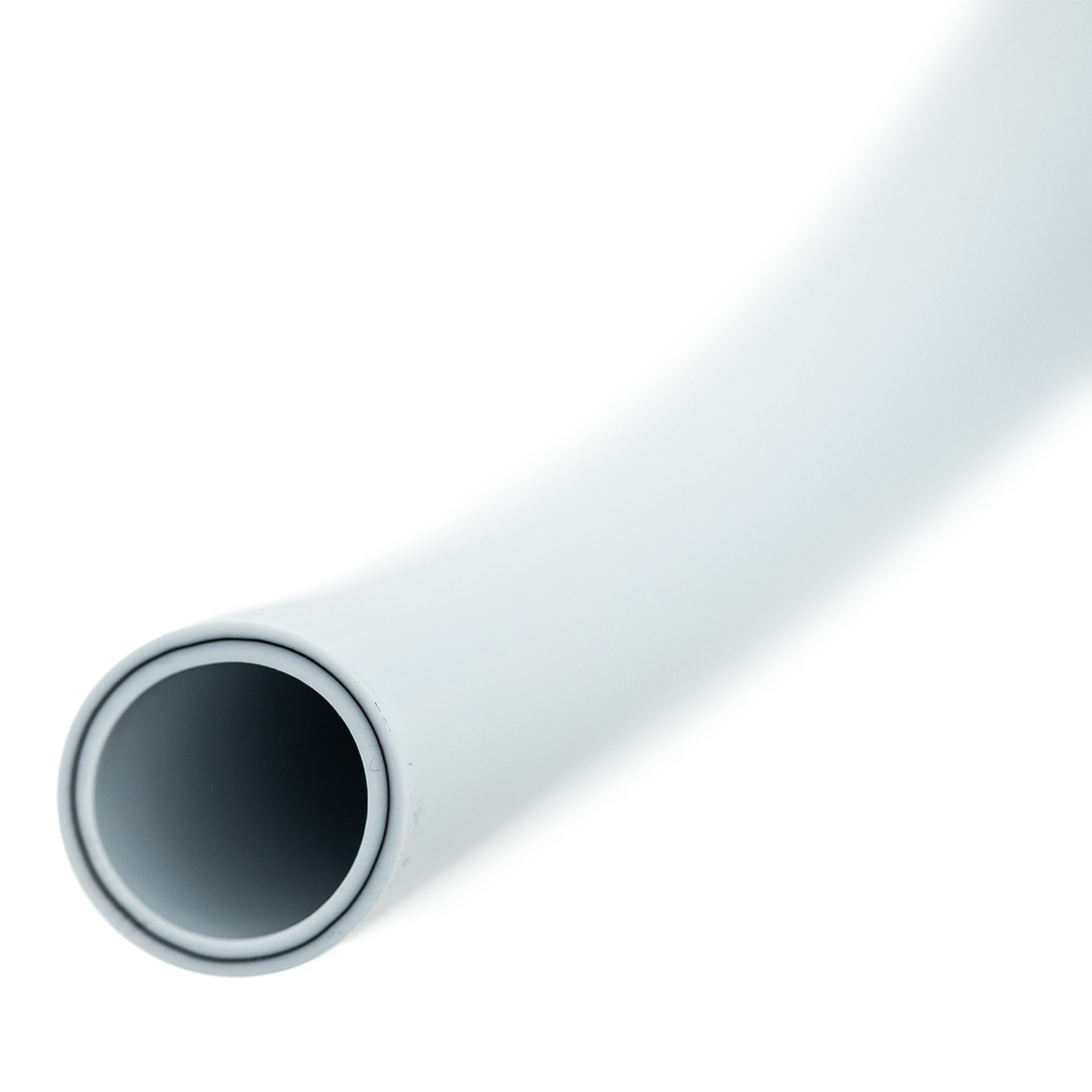 Flomasta White Cross-linked polyethylene (PE-X) Push-fit Barrier pipe (L)3m (Dia)15mm - 8