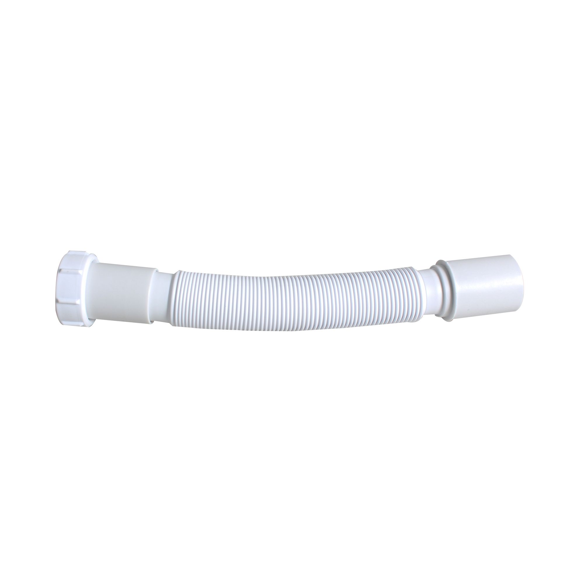 Flomasta White Flexible waste pipe (Dia)40mm (L)0.33m