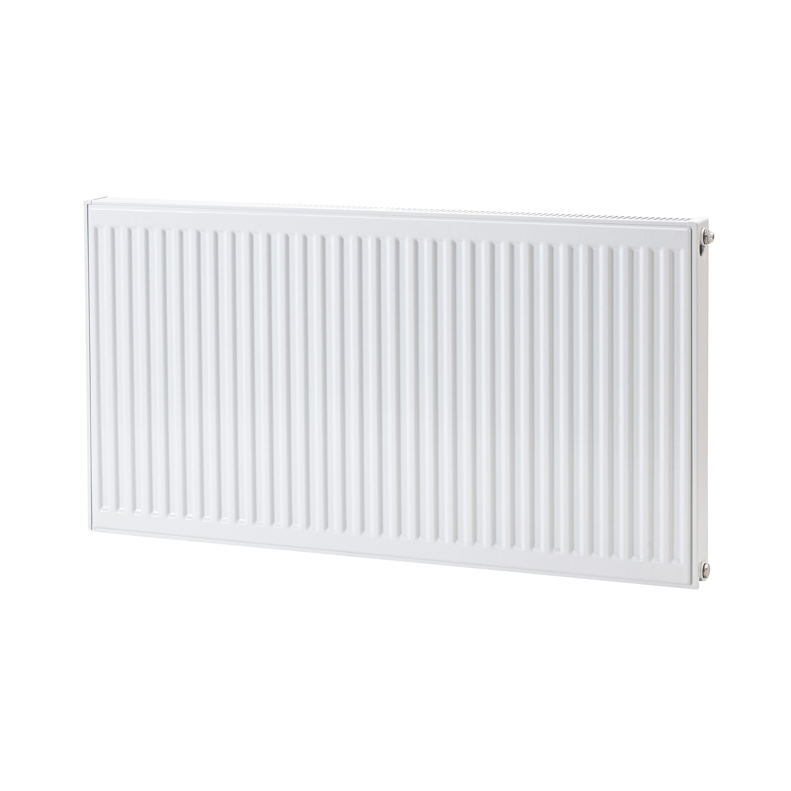 Flomasta White Type 21 Double Panel Radiator, (W)1200mm x (H)600mm