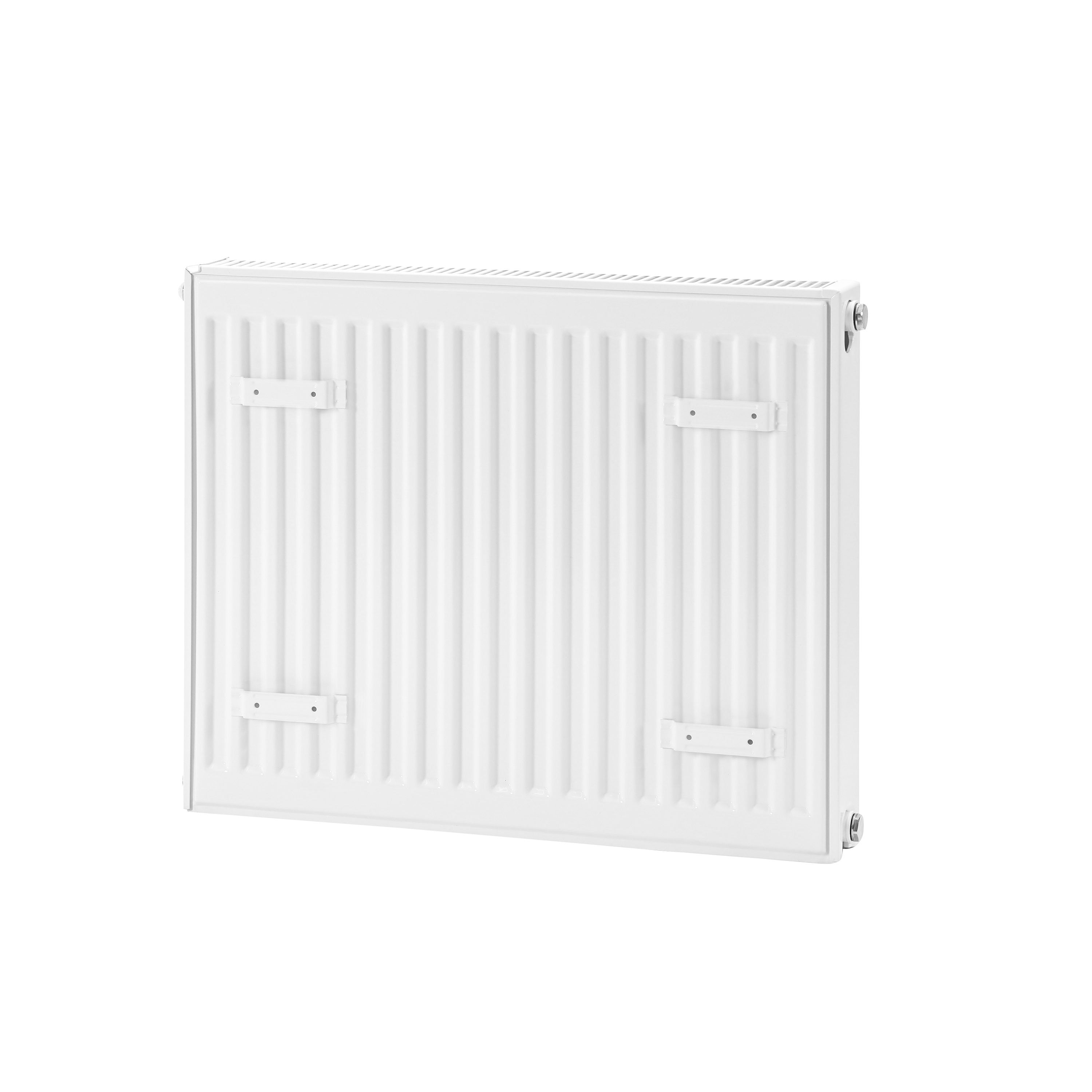 Flomasta White Type 21 Double Panel Radiator, (W)600mm x (H)500mm